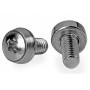 StarTech.com 50 Package M6 Mounting Screws for Server Rack Cabinet