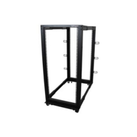 Startech 25U Adjustable Depth Open Frame 4 Post Server Rack