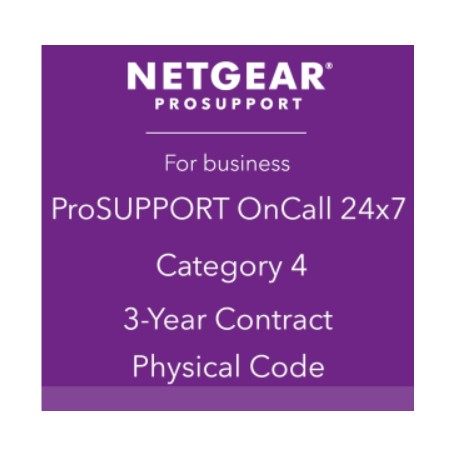 Netgear PMB0334P-10000S ProSupport OnCall 24x7 Category 4