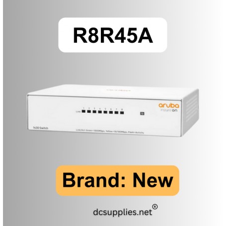 HPE Aruba R8R45A Instant On 1430 8-Port Unmanaged Ethernet Switch