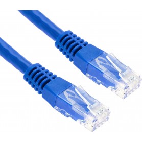 Tripp Lite N002-007-BL 7ft Cat5e 350MHz Strain-relief Molded Patch Cable RJ45 M/M Blue