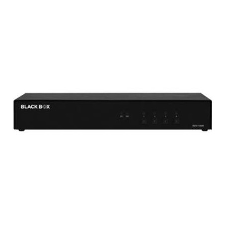 Black Box KVS4-1004V NIAP4 Secure KVM Switch, Single Head, 4-Port