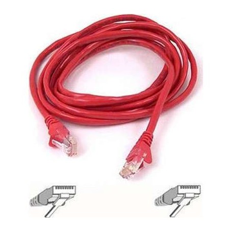 Belkin A3l791-14-red Cat5 Utp Patch Cable 14ft Red