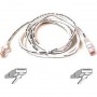Belkin A3L791-14-WHT-S 14-Feet 10/100BT RJ45M/RJ45M CAT5E Snagless Patch Cable (White)