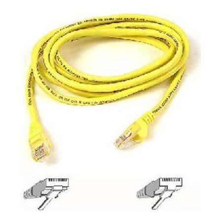 Belkin A3L791-15-YLW Cat-5e Patch Cable (Yellow, 15 Feet)