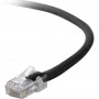 Belkin A3L980-10-BLK 10FT Cable CAT6 UTP Patch-RJ45M/M Black