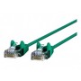Belkin CE001B04-GRN-S 4FT CAT6 UTP Patch Cable Snagless Green
