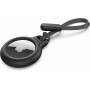 Belkin F8W974BTBLK Secure Holder with Strap for Apple AirTag (Black)