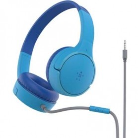 Belkin AUD004BTBL SoundForm Mini Wired On-Ear Headphones for Kids