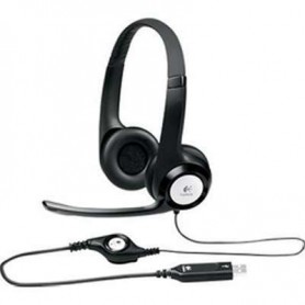 Logitech 981-000014 H390 USB-A Wired Stereo Headset with Microphone
