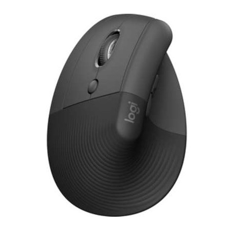 Logitech 910-006467 Lift Vertical Left Handed Ergonomic Wireless Mouse (Graphite)