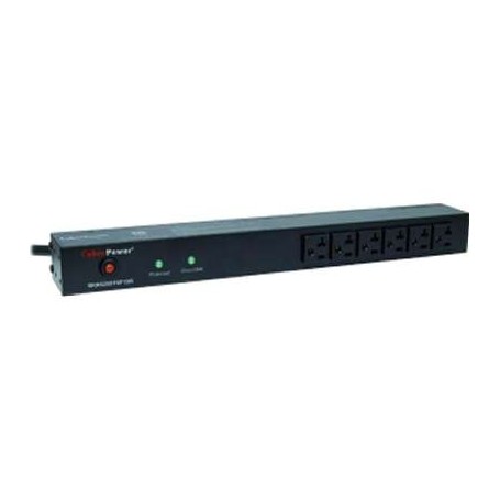 CyberPower RKBS20ST6F12R Rackbar 5-20R Out RM 15FT Cord