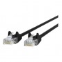 Belkin A3L980-20-BLK-S 20Ft CAT 6 Snagless Patch Cable - Black
