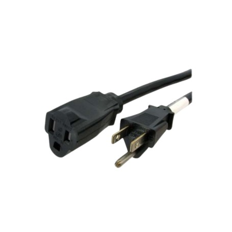 StarTech.com PAC1013 3 ft Power Extension Cord - NEMA 5-15R to NEMA 5-15P - 16 AWG