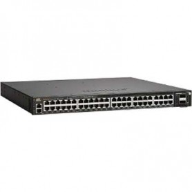 Ruckus Wireless ICX7650-48ZP-E2 LLC | 48 Port 24XMG PoE+ Switch - Front View