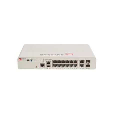 Ruckus ICX7150-C12P-2X10GR-RMT3 managed switch with 12 ports and PoE+ capabilities