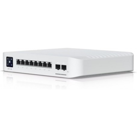 Ubiquiti USW-PRO-8-POE Professional 8 PoE | 8-Port Managed Layer 3 Gigabit PoE Switch