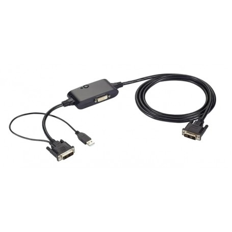 Black Box ACXSPL12-S DVI-D Splitter Cable - USB Power