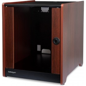 StarTech.com.RKWOODCAB12  12U Office Server Cabinet w Wood Finish Casters
