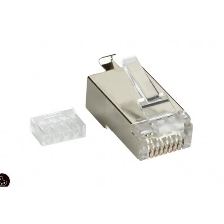 Black Box FMTP6S-100PAK  CAT6 Shielded Modular Plug - Network Connector