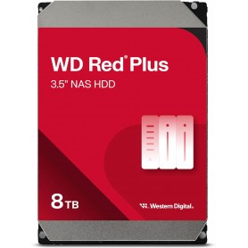 Western Digital WD80EFPX Hard Drive 8TB 3.5 SATA WD Red Plus NAS Hard Disk Drive