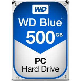 Western Digital WD5000AZRZ WD Blue 500GB SATA 5400 RPM 64MB 6GB/S 3.5" PC Hard Drive