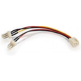 C2G  27391 Cables to Go 3-pin Fan Power Y-Cable (4 Inch)