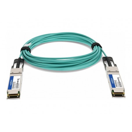 AddOn  MFS4R12CB-015-AO Mellanox Compatible 40GBase-AOC QSFP+ to QSFP+ Direct Attach Cable, 15m