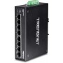 TRENDnet TI-G80 8-Port hardened Industrial Gigabit Switch