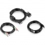 TRENDnet TK-CD15 15 ft. DVI-I, USB, and Audio KVM Cable Kit