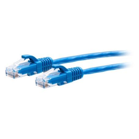 C2G C2G30135 12FT CAT6A Blue Slim Ethernet