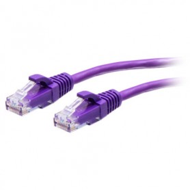 C2G C2G30191 7FT CAT6A Purple Slim Ethernet