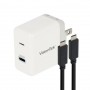 Visiontek 901553  Power Adapters 20w Usb c With Cable