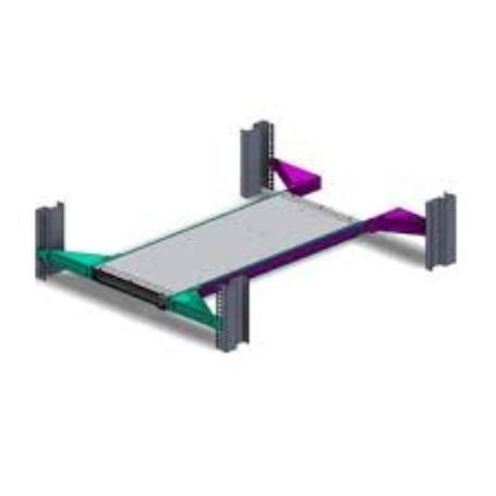 Mellanox MTEF-KIT-E Rack Installation Static Kit 1U Rack Mounting Kit