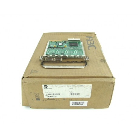 HPE JD540A 2 Port Enhanced Serial MIM A-MSR Expansion Module