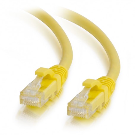 C2G 50746 6ft Cat6a Snagless Unshielded Ethernet Patch Cable - Yellow