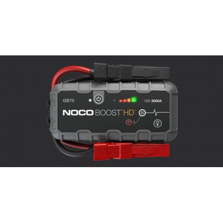 NOCO Genius Boost HD 2000 Amp UltraSafe Jump Starter & Power Pack